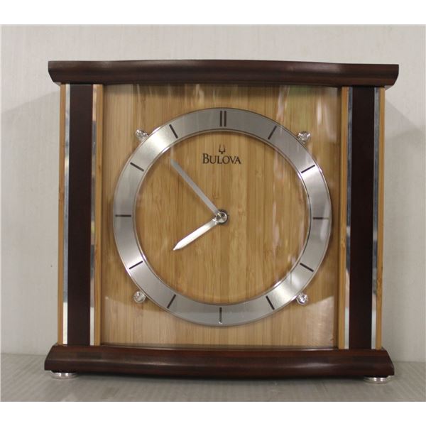 BULOVA MANTLE CLOCK WORKING