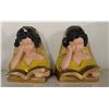 Image 1 : SET OF BOOKENDS CHALK WARE