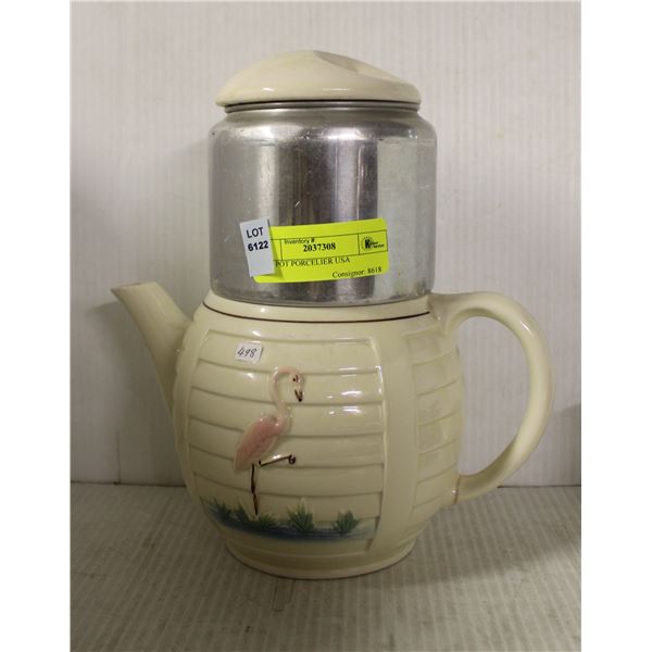 TEA POT PORCELIER USA