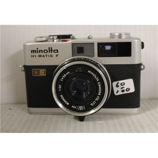 CAMERA, MINOLTA HI MATIC F