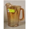 Image 1 : AMBER LUSTRE JUG 9 INCHES