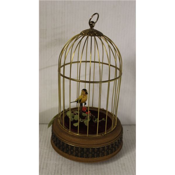 SINGING BIRD CAGE GERMAN MADE FOR REPAIR