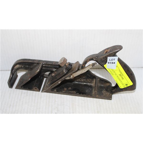 STANLEY NO. 78 HAND PLANE MADE IN CANADA