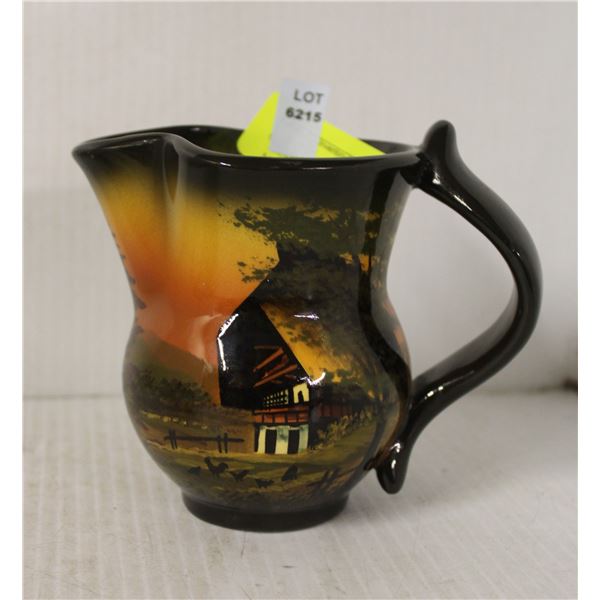 HANDPAINTED JUG SCRAMBERG MAJOLIKA GERMANY
