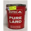 Image 1 : BURNS LARD TIN 5 POUNDS
