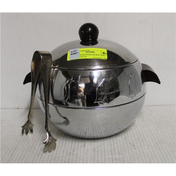 WEST BEND PENGUIN HOT AND COLD SERVER