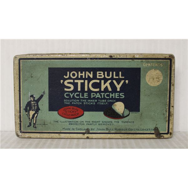JOHN BULL 'STICKY' CYCLE PATCHES TIN