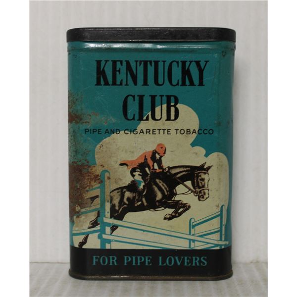 KENTUCKY CLUB TOBACCO POCKET TIN