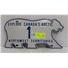 Image 1 : NORTH WEST TERRETORIS LICENSE PLATE