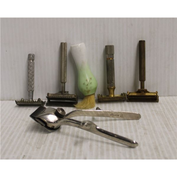 SHAVING LOT, RAZORS , HAIR CLIPPER, BRUSH