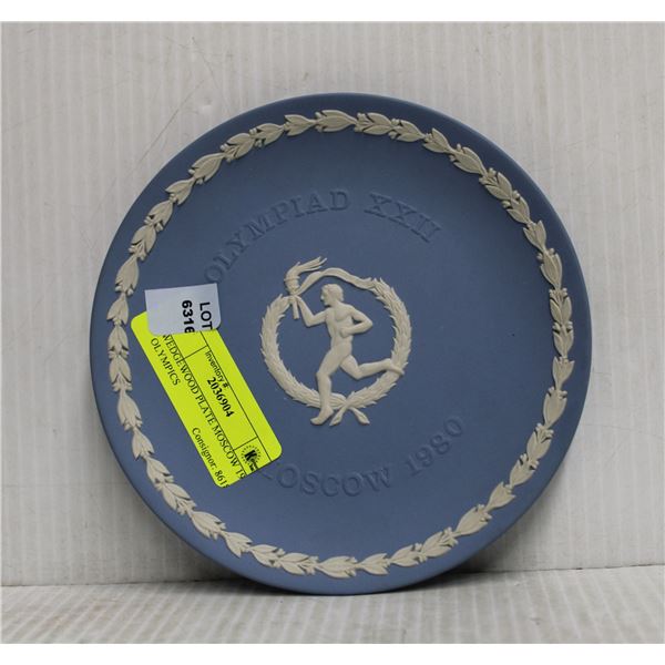 WEDGEWOOD PLATE MOSCOW 1980 OLYMPICS