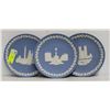 Image 1 : THREE WEDGEWOOD CHRISTMAS PLATES
