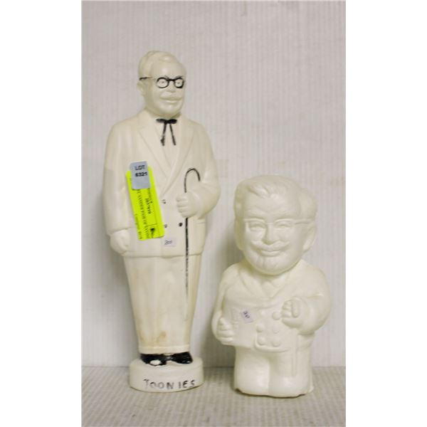 COLONEL SANDER PAIR OF SAVINGS BANKS