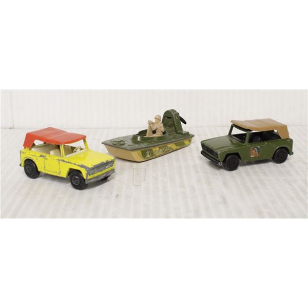 LESNEY MATCHBOX LOT OF 3