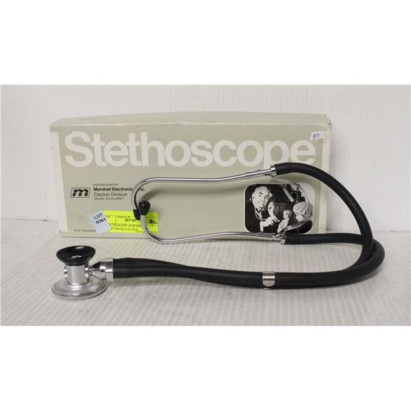 STETHOSCOPE MARSHALL ELECTRONICS IN BOX