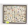 Image 1 : FRAMED SELECTION OF PINS