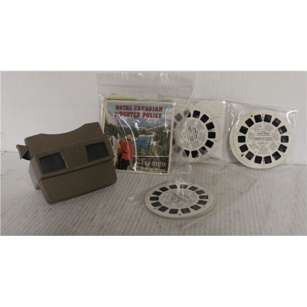 VIEW MASTER WITH LOT OF REELS