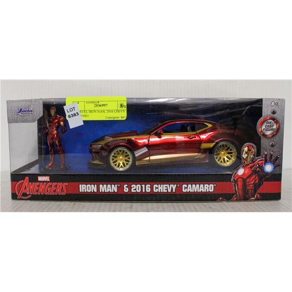 MARVEL IRON MAN, 2016 CHEVY CAMARO