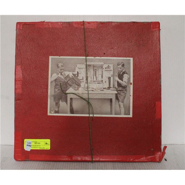 GERMAN MADE BOYS WOODWOORKING TOOL SET