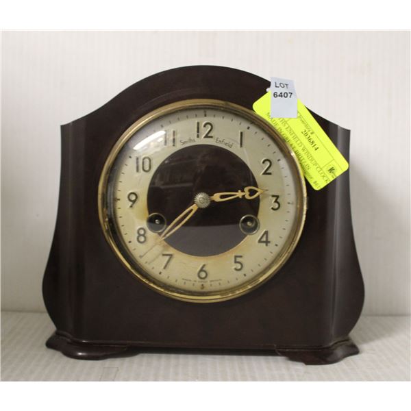 SMITHS ENFIELD WINDUP CLOCK MADE IN GREAT BRITAIN