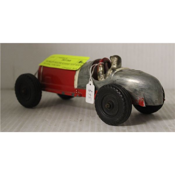 HUBLEY RACER KIDDIE-TOY MADE IN USA, 7 INCHES