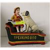Image 1 : CAST IRON BANK SPEAKING DOG