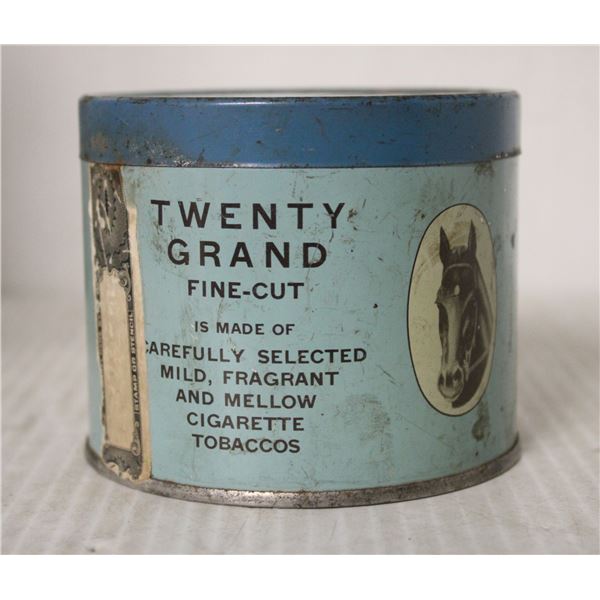 TWENTY GRAND FINE CUT TOBACCO TIN