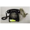 Image 1 : BLACK ROTARY DIAL TELEPHONE