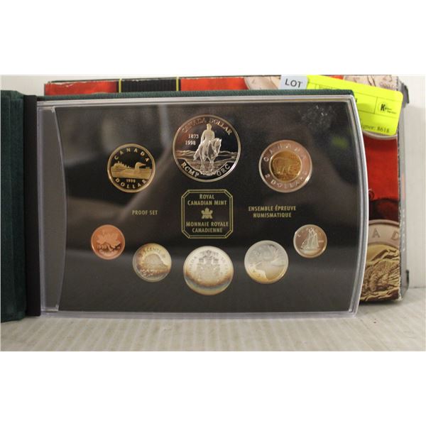 1998 RCMP GRC 125TH ANNIVERSARY CON SET