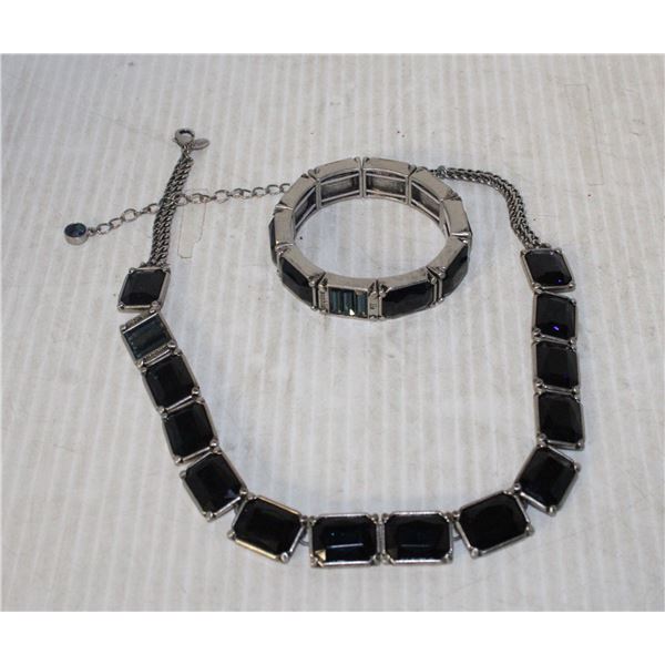 NECKLACE AND BRACELET , LIA SOPHIA