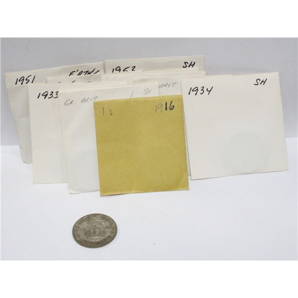 BUNDLE OF OLD PENCE CURRENCY - 1 PENNY