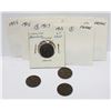 Image 1 : BUNDLE OF OLD ENGLISH FARTHING CURRENCY FROM