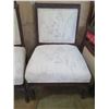 Image 2 : Qty 2 Wooden Chairs w/ Upholstered Seat & Back & Cabriole Legs 19"x17"x32"H