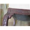 Image 8 : Qty 2 Wooden Chairs w/ Upholstered Seat & Back & Cabriole Legs 19"x17"x32"H