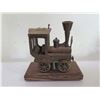 Image 8 : Qty 4 Metal & Wood Miniatures: Organ, Hot Air Balloon, Train & Pumpkin Carriage