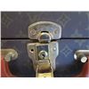 Image 8 : Monogrammed Suitcase w/ Combination Lock & Inside Pockets 26" x 17" x 8"H