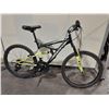 Image 2 : HUFFY ROCK CREEK BLACK 18 SPEED FULL SUSPENSION MOUNTAIN BIKE