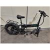 Image 2 : GOTRAX SUPER SPORT BIKE BLACK 7 SPEED FRONT SUSPENSION ELECTRIC ROAD BIKE WITH DISC BRAKE