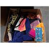 Image 2 : BOX OF ASSORTED TEXTILES & WALLETS