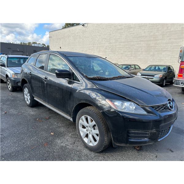 2008 MAZDA CX-7, 4DR SUV, BLACK, VIN JM3ER293480175004