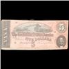 Image 2 : 1864 $5 Confederate Note (Richmond, VA) Fr-T69 Grades vf++