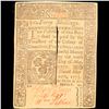 Image 2 : Colonial Currency Connecticut May 10, 1775 Fr-CT182 40s 40 Shillings Printed By T. Green Slash Cance