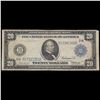 Image 2 : 1914 $20 Large Size Federal Reserve Note Signatures of Burke & McAdoo (New York, NY) 2-B Fr-968 Grad