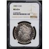 Image 2 : NGC 1880-s Morgan Dollar $1 Graded ms65* By NGC