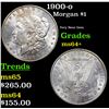 Image 1 : 1900-o Morgan Dollar $1 Grades Choice+ Unc