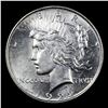 Image 2 : 1922-p Peace Dollar $1 Grades Choice Unc