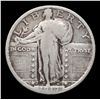 Image 2 : 1917-d Ty II Standing Liberty Quarter 25c Grades f+