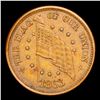 Image 2 : 1863 Army & Navy Civil War Token 1c Grades Unc+ BN