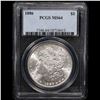 Image 2 : PCGS 1886-p Morgan Dollar $1 Graded ms64 By PCGS