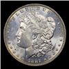 Image 2 : 1887-p Morgan Dollar $1 Grades Choice Unc+ PL